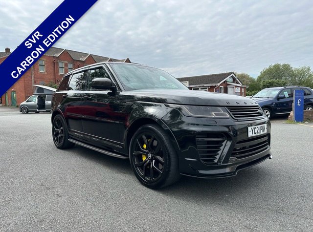 View our Land Rover Range Rover Sport 5.0 P575 V8 GPF SVR SUV 5dr Petrol Auto 4WD Euro 6 (s/s) (575 ps)