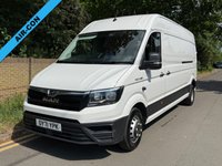 USED 2021 71 MAN TGE 2.0 BiTurbo 5180d EURO 6 177BHP 5TONNE L4 XLWB H2 HIGH ROOF PANEL VAN (TWIN WHEELS) A/C+CRUISE+TWIN WHEELS+5 TONNE