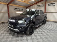 USED 2022 22 FORD RANGER 2.0 EcoBlue Wildtrak Pickup Double Cab 4dr Diesel Auto 4WD Euro 6 (s/s) (213 ps) * NEW 20&rdquo; ALLOYS * ROOF POD LIGHTS