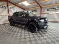 USED 2022 22 FORD RANGER 2.0 EcoBlue Wildtrak Pickup Double Cab 4dr Diesel Auto 4WD Euro 6 (s/s) (213 ps) * NEW 20&rdquo; ALLOYS * ROOF POD LIGHTS