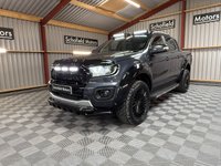 USED 2022 22 FORD RANGER 2.0 EcoBlue Wildtrak Pickup Double Cab 4dr Diesel Auto 4WD Euro 6 (s/s) (213 ps) * NEW 20&rdquo; ALLOYS * ROOF POD LIGHTS