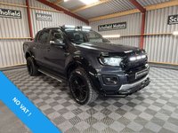 USED 2022 22 FORD RANGER 2.0 EcoBlue Wildtrak Pickup Double Cab 4dr Diesel Auto 4WD Euro 6 (s/s) (213 ps) * NEW 20&rdquo; ALLOYS * ROOF POD LIGHTS