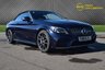 USED 2018 68 MERCEDES-BENZ C-CLASS 2.0 C300d AMG Line (Premium) Cabriolet 2dr Diesel G-Tronic+ Euro 6 (s/s) (245 ps) HEATED SEATS