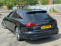 USED 2016 16 AUDI A6 AVANT 2.0 TDI ultra Black Edition Estate 5dr Diesel S Tronic Euro 6 (s/s) (190 ps) ULEZ+1OFN+LTHR+NAV+P SENSOR+SH