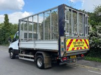 USED 2020 20 IVECO DAILY 3.0D HPI 70C18 180BHP AUTOMATIC 3450 L2 MWB CAGED TIPPER WITH TAILLIFT CAGED SIDES+AUTO+TAILLIFT+EU 6