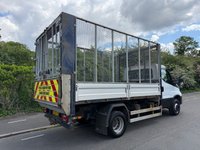 USED 2020 20 IVECO DAILY 3.0D HPI 70C18 180BHP AUTOMATIC 3450 L2 MWB CAGED TIPPER WITH TAILLIFT CAGED SIDES+AUTO+TAILLIFT+EU 6