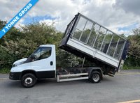 USED 2020 20 IVECO DAILY 3.0D HPI 70C18 180BHP AUTOMATIC 3450 L2 MWB CAGED TIPPER WITH TAILLIFT CAGED SIDES+AUTO+TAILLIFT+EU 6