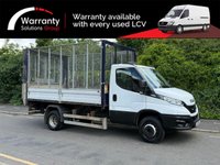 USED 2020 20 IVECO DAILY 3.0D HPI 70C18 180BHP AUTOMATIC 3450 L2 MWB CAGED TIPPER WITH TAILLIFT CAGED SIDES+AUTO+TAILLIFT+EU 6
