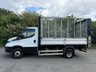 USED 2020 20 IVECO DAILY 3.0D HPI 70C18 180BHP AUTOMATIC 3450 L2 MWB CAGED TIPPER WITH TAILLIFT CAGED SIDES+AUTO+TAILLIFT+EU 6