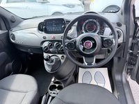 USED 2023 23 FIAT 500 Grey 1.0 MHEV hatchback, 41,649 miles, Euro 6, ULEZ compliant, 6-speed manual, 15in alloys, 7in touchscreen, CarPlay/Android Auto, sunroof. This 2023 Fiat 500 is a superb example, having had only one owner since new. It features a responsive 1.0 litre petrol engine, meeting the Euro 6 emission standards. Inside, you'll find a 7in HD touchscreen radio complete with Bluetooth, USB connectivity, and DAB digital radio, ensuring your entertainment and communication needs are met. The car also benefits from rain and dusk sensors that automatically activate the headlights, a fixed sunroof offering a bright cabin, and air conditioning for y