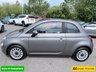 USED 2023 23 FIAT 500 Grey 1.0 MHEV hatchback, 41,649 miles, Euro 6, ULEZ compliant, 6-speed manual, 15in alloys, 7in touchscreen, CarPlay/Android Auto, sunroof. This 2023 Fiat 500 is a superb example, having had only one owner since new. It features a responsive 1.0 litre petrol engine, meeting the Euro 6 emission standards. Inside, you'll find a 7in HD touchscreen radio complete with Bluetooth, USB connectivity, and DAB digital radio, ensuring your entertainment and communication needs are met. The car also benefits from rain and dusk sensors that automatically activate the headlights, a fixed sunroof offering a bright cabin, and air conditioning for y