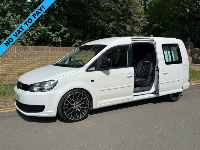 2014 VOLKSWAGEN CADDY MAXI 2.0 TDI C20 MAXI 5 SEATER L2 LWB CREW PANEL VAN... photo