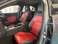 USED 2018 18 JAGUAR XE 2.0i R-Sport Saloon 4dr Petrol Auto Euro 6 (s/s) (200 ps)+2 KEYS+1 OWNER FROM NEW+FSH+FULL LEATHER HEATED SEATS+PRIVACY+PARK CONTROL+NAV WITH SD CARD+CLIMATE+CRUISE+19