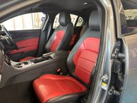 USED 2018 18 JAGUAR XE 2.0i R-Sport Saloon 4dr Petrol Auto Euro 6 (s/s) (200 ps)+2 KEYS+1 OWNER FROM NEW+FSH+FULL LEATHER HEATED SEATS+PRIVACY+PARK CONTROL+NAV WITH SD CARD+CLIMATE+CRUISE+19