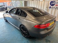 USED 2018 18 JAGUAR XE 2.0i R-Sport Saloon 4dr Petrol Auto Euro 6 (s/s) (200 ps)+2 KEYS+1 OWNER FROM NEW+FSH+FULL LEATHER HEATED SEATS+PRIVACY+PARK CONTROL+NAV WITH SD CARD+CLIMATE+CRUISE+19