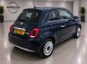 USED 2023 23 FIAT 500 Blue 1.0 MHEV hatchback, 36,372 miles, Euro 6, ULEZ compliant, 6-speed manual, 15in alloys, 7in touchscreen, CarPlay/Android Auto, sunroof. This 2023 Fiat 500 is a superb example, having had only one owner from new. It is powered by an efficient 1.0 litre petrol engine, meeting Euro 6 emissions standards. This model comes equipped with a fixed sunroof, offering a bright and airy cabin experience. Inside, you'll find a 7 inch HD touchscreen radio complete with Bluetooth, USB connectivity, and DAB digital radio. For your comfort, it features air conditioning, and seamless integration with your smartphone is provided through Apple CarP