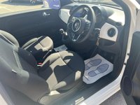 USED 2023 23 FIAT 500 White 1.0 MHEV hatchback, 39,960 miles, Euro 6, ULEZ compliant, 6-speed manual, 15in alloys, 7in touchscreen, CarPlay/Android Auto, sunroof. This 2023 Fiat 500 is a superb example, having had only one owner since new. It features a responsive 1.0 litre petrol engine, meeting Euro 6 emissions standards. Inside, you'll find a 7in HD touchscreen radio complete with Bluetooth, USB connectivity, and DAB digital radio. Seamlessly integrate your smartphone with Apple CarPlay and Android Auto. Comfort is assured with air conditioning, and the fixed sunroof adds an open feel to the cabin. Practicality is enhanced by rain and dusk sensors, whi