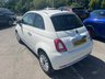 USED 2023 23 FIAT 500 White 1.0 MHEV hatchback, 39,960 miles, Euro 6, ULEZ compliant, 6-speed manual, 15in alloys, 7in touchscreen, CarPlay/Android Auto, sunroof. This 2023 Fiat 500 is a superb example, having had only one owner since new. It features a responsive 1.0 litre petrol engine, meeting Euro 6 emissions standards. Inside, you'll find a 7in HD touchscreen radio complete with Bluetooth, USB connectivity, and DAB digital radio. Seamlessly integrate your smartphone with Apple CarPlay and Android Auto. Comfort is assured with air conditioning, and the fixed sunroof adds an open feel to the cabin. Practicality is enhanced by rain and dusk sensors, whi