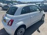 USED 2023 23 FIAT 500 White 1.0 MHEV hatchback, 39,960 miles, Euro 6, ULEZ compliant, 6-speed manual, 15in alloys, 7in touchscreen, CarPlay/Android Auto, sunroof. This 2023 Fiat 500 is a superb example, having had only one owner since new. It features a responsive 1.0 litre petrol engine, meeting Euro 6 emissions standards. Inside, you'll find a 7in HD touchscreen radio complete with Bluetooth, USB connectivity, and DAB digital radio. Seamlessly integrate your smartphone with Apple CarPlay and Android Auto. Comfort is assured with air conditioning, and the fixed sunroof adds an open feel to the cabin. Practicality is enhanced by rain and dusk sensors, whi