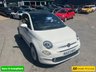 USED 2023 23 FIAT 500 White 1.0 MHEV hatchback, 39,960 miles, Euro 6, ULEZ compliant, 6-speed manual, 15in alloys, 7in touchscreen, CarPlay/Android Auto, sunroof. This 2023 Fiat 500 is a superb example, having had only one owner since new. It features a responsive 1.0 litre petrol engine, meeting Euro 6 emissions standards. Inside, you'll find a 7in HD touchscreen radio complete with Bluetooth, USB connectivity, and DAB digital radio. Seamlessly integrate your smartphone with Apple CarPlay and Android Auto. Comfort is assured with air conditioning, and the fixed sunroof adds an open feel to the cabin. Practicality is enhanced by rain and dusk sensors, whi