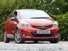 USED 2012 12 TOYOTA YARIS 1.33 Dual VVT-i SR Hatchback 5dr Petrol Multidrive S Euro 5 (101 ps) FULL SERVICE HISTORY, LONG MOT, LOW MILEAGE