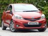 USED 2012 12 TOYOTA YARIS 1.33 Dual VVT-i SR Hatchback 5dr Petrol Multidrive S Euro 5 (101 ps) FULL SERVICE HISTORY, LONG MOT, LOW MILEAGE