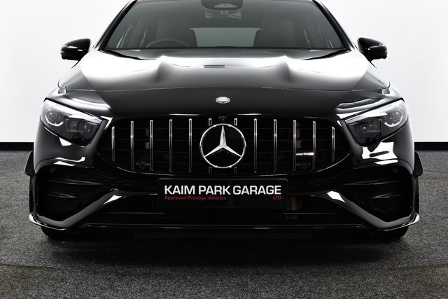 USED 2023 73 MERCEDES-BENZ A-CLASS 2.0 A35h MHEV AMG (Premium Plus) Hatchback 5dr Petrol Hybrid 7G-DCT 4MATIC Euro 6 (s/s) (320 ps) Pan Roof | Aero Pack | Head Up