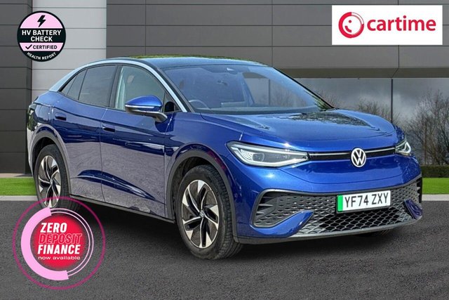 View our Volkswagen Id5 Pro 77kWh Match SUV 5dr Electric Auto (286 ps) Rear View Camera, Front / Rear Parking Sensors, App Connect, Assistance Pack, Heated Steering Wheel