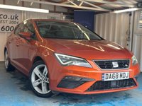 USED 2019 68 SEAT LEON 2.0 TSI FR Hatchback 5dr Petrol DSG Euro 6 (s/s) (190 ps)+2 FORMER KEEPERS+HISTORY WITH GEARBOX SERVICE+MEDIA+PARK CONTROL+BLUETOOTH+PRIVACY+APPS+CLIMATE+ALLOYS+DAB+CRUISE+GEAR BOX SERVICED 2 FORMER KEEPERS+HISTORY+MEDIA+PARK CONTROL+BLUETOOTH+PRIVACY+APPS+CLIMATE+ALLOYS+DAB+CRUISE+HPI CLEAR