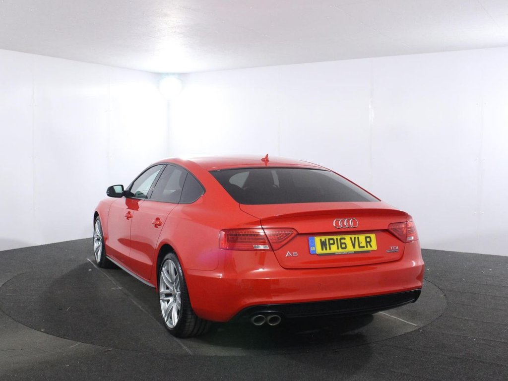 USED 2016 16 AUDI A5 2.0 TDI Black Edition Plus Sportback 5dr Diesel Manual quattro Euro 6 (s/s) (190 ps) 