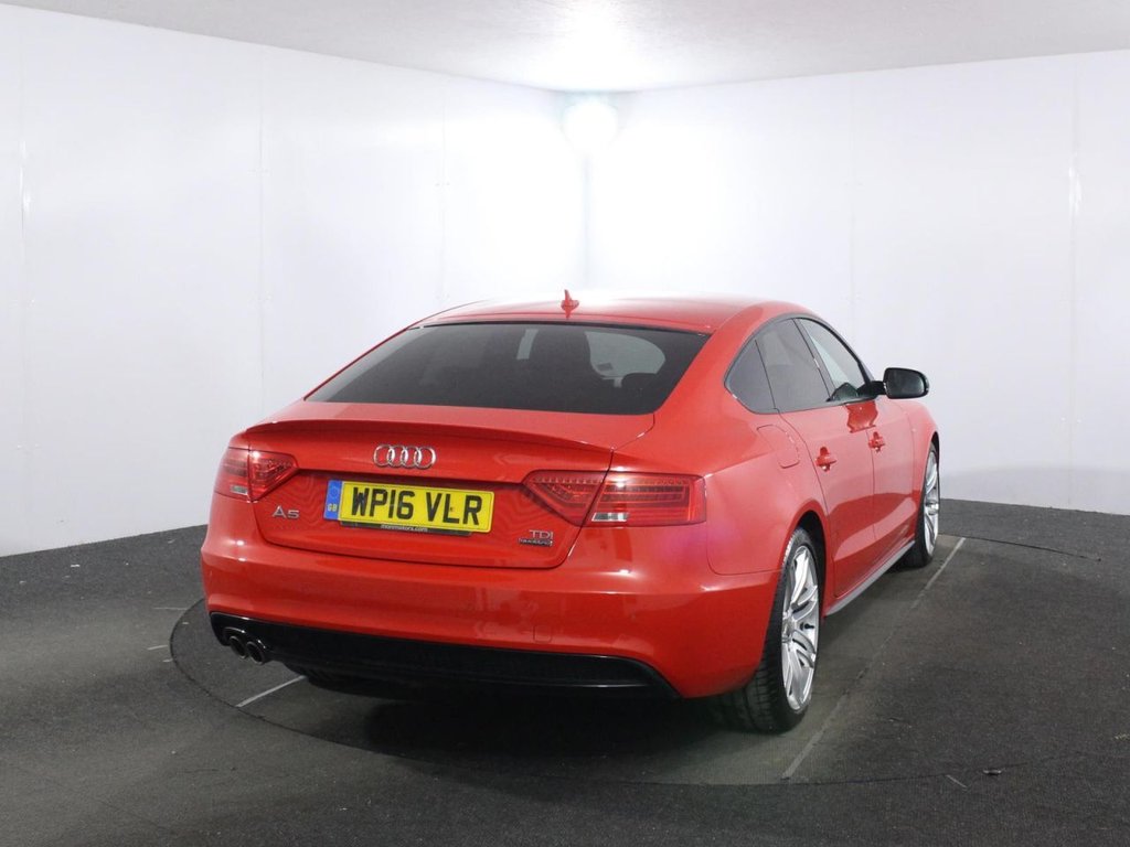 USED 2016 16 AUDI A5 2.0 TDI Black Edition Plus Sportback 5dr Diesel Manual quattro Euro 6 (s/s) (190 ps) 