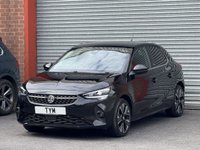 USED 2022 22 VAUXHALL Corsa Electric 50kWh Elite Premium Hatchback 5dr Electric Auto (136 ps) BLACK+LOWMILES+LOADED