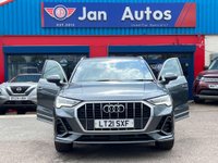 USED 2021 21 AUDI Q3 2.0 TDI 35 S line S Tronic Euro 6 (s/s) 5dr Full Audi S/H+Leather+1owner