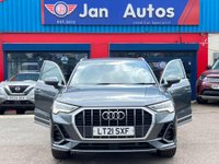 USED 2021 21 AUDI Q3 2.0 TDI 35 S line S Tronic Euro 6 (s/s) 5dr Full Audi S/H+Leather+1owner