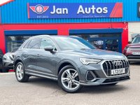 USED 2021 21 AUDI Q3 2.0 TDI 35 S line S Tronic Euro 6 (s/s) 5dr Full Audi S/H+Leather+1owner