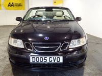 USED 2005 05 SAAB 9-3 2.0T Vector Convertible 2dr Petrol Manual (206 g/km, 150 bhp) 15 SERVICES-POWER ROOF-LEATHER-WIND DEFLECTOR-ALLOY WHEELS-CRUISE