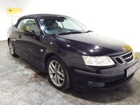 USED 2005 05 SAAB 9-3 2.0T Vector Convertible 2dr Petrol Manual (206 g/km, 150 bhp) 15 SERVICES-POWER ROOF-LEATHER-WIND DEFLECTOR-ALLOY WHEELS-CRUISE
