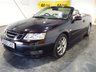USED 2005 05 SAAB 9-3 2.0T Vector Convertible 2dr Petrol Manual (206 g/km, 150 bhp) 15 SERVICES-POWER ROOF-LEATHER-WIND DEFLECTOR-ALLOY WHEELS-CRUISE