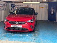 USED 2021 21 VAUXHALL CORSA 1.2 Turbo Elite Nav Premium Hatchback 5dr Petrol Auto Euro 6 (s/s) (100 ps)+2 KEYS+1 FORMER KEEPER+HISTORY+INSURANCE CAT S 2023+PARK CONTROL+HALF LEATHER SEATS+PRIVACY+CLIMATE+ALLOYS+BLUETOOTH+MEDIA+NAV+CRUISE+HEATED FRONT SEATS+ 2 KEYS+1 FORMER KEEPER+HISTORY+INSURANCE CAT S 2023+PARK CONTROL+HALF LEATHER SEATS+PRIVACY+CLIMATE+ALLOYS+BLUETOOTH+MEDIA+NAV+CRUISE+HEATED FRONT SEATS+HPI CLEAR