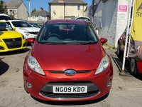 USED 2009 09 FORD FIESTA 1.4 Zetec Hatchback 5dr Petrol Automatic (154 g/km, 94 bhp) NICE LITTLE 5 DOOR FIESTA. COMES WITH SERVICE HISTORY/ FRESH SERVICE AND NEW MOT. CLEAN CONDITION THROUGHOUT. FINISHED IN A METALLIC RED COLOUR. SPEC INCLUDES ALLOY WHEELS, CLOTH INTERIOR, ISOFIX, ELECTRIC WINDOWS AND MIRRORS, ISOFIX, CD/ RADIO + 3 MONTHS WARRANTY + 12 MONTHS AA BREAKDOWN COVER INCLUDED