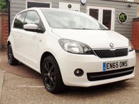 USED 2015 65 SKODA CITIGO 1.0 MPI Black Edition Hatchback 5dr Petrol Manual Euro 6 (60 ps) 