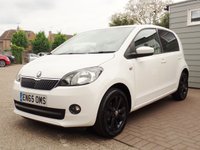 USED 2015 65 SKODA CITIGO 1.0 MPI Black Edition Hatchback 5dr Petrol Manual Euro 6 (60 ps) 