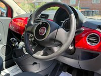 USED 2009 59 FIAT 500 1.2 Pop Hatchback 3dr Petrol Manual Euro 5 (s/s) (69 bhp) IDEAL NEW DRIVER CAR + SERVICE HISTORY + FRESH SERVICE + LONG MOT +  AVERAGE 58 MPG + &pound;35 ROAD TAX + INSURANCE GROUP 5 + IDEAL NEW DRIVER CAR + SOLID RED COLOUR + SPEC INCLUDES ALLOY WHEELS, REMOTE LOCKING, CLOTH INTERIOR, ISOFIX, CD/ RADIO, A/C + 3 MONTHS WARRANTY + 12 MONTHS AA BREAKDOWN COVER