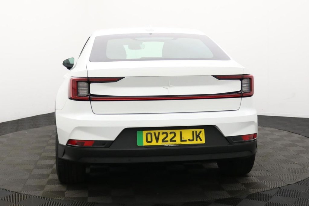 USED 2022 22 POLESTAR POLESTAR 2 Single Motor 64kWh Standard Range Fastback 5dr Electric Auto FWD (224 ps) Sat Nav, 19 Inch Alloys, DAB