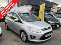 USED 2011 11 FORD C-MAX 1.6 Titanium MPV 5dr Petrol Manual Euro 5 (125 ps) IDEAL FAMILY MPV + HISTORY + FRESH SERVICE + NEW MOT + GOOD CLEAN CONDITION THROUGHOUT + MOONDUST SILVER COLOUR + SPEC INCLUDES KEYLESS START, DUAL CLIMATE CONTROL, BLUETOOTH, FRONT AND REAR PARKING SENSORS, AUTO LIGHTS AND WIPERS, CLOTH INTERIOR, ISOFIX, CD/RADIO, A/C + 3 MONTHS WARRANTY + 12 MONTHS AA BREAKDOWN COVER INCLUDED