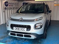 USED 2018 18 CITROEN C3 AIRCROSS 1.2 PureTech Flair SUV 5dr Petrol Manual Euro 6 (s/s) (110 ps)+2 KEYS+1 FORMER KEEPER+ALLOYS+FSH 8 STAMPS+BLUETOOTH+MEDIA+AIRCON+NEW TIMING BELT AND SERVICED+PRIVACY+USB+AUX+DAB+APPS+CRUISE+ 2 KEYS+2 FORMER KEEPERS+ALLOYS+FSH 7 STAMPS+BLUETOOTH+MEDIA+AIRCON+NEW TIMING BELT AND SERVICED+PRIVACY+USB+AUX+DAB+APPS+CRUISE+HPI CLEAR