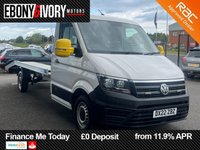 USED 2022 22 VOLKSWAGEN CRAFTER 2.0 TDI CR35 Startline Flat Frame Chassis Cab 2dr Diesel Manual FWD LWB Euro 6 (s/s) (Flat Frame) (140 ps) FULL SERVICE HISTORY BOOK PACK SERVICED AS REQUIRED AND 1 YEAR MOT WITHIN THE SALE