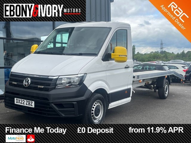 View our Volkswagen Crafter 2.0 TDI CR35 Startline Flat Frame Chassis Cab 2dr Diesel Manual FWD LWB Euro 6 (s/s) (Flat Frame) (140 ps)