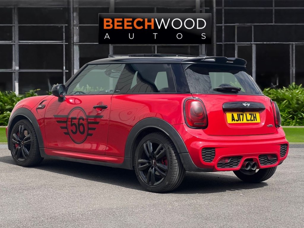 USED 2017 17 MINI HATCH 2.0 John Cooper Works Hatchback 3dr Petrol Auto Euro 6 (s/s) (231 ps) CHLLI PACK / PAN SUN ROOF