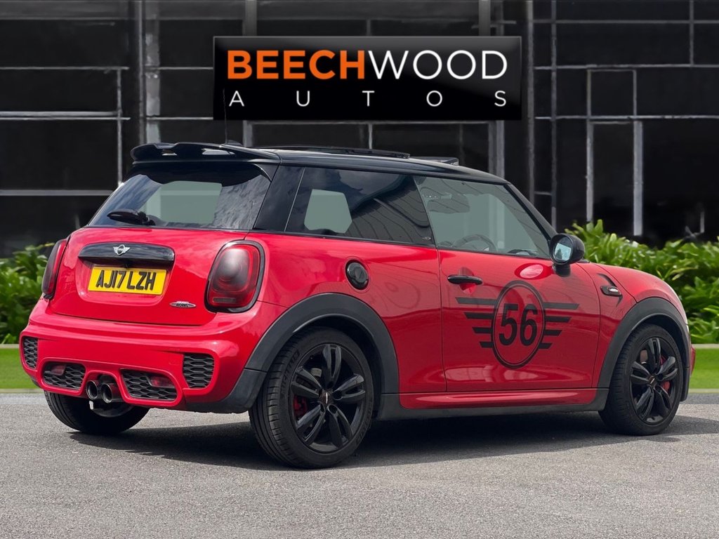 USED 2017 17 MINI HATCH 2.0 John Cooper Works Hatchback 3dr Petrol Auto Euro 6 (s/s) (231 ps) CHLLI PACK / PAN SUN ROOF